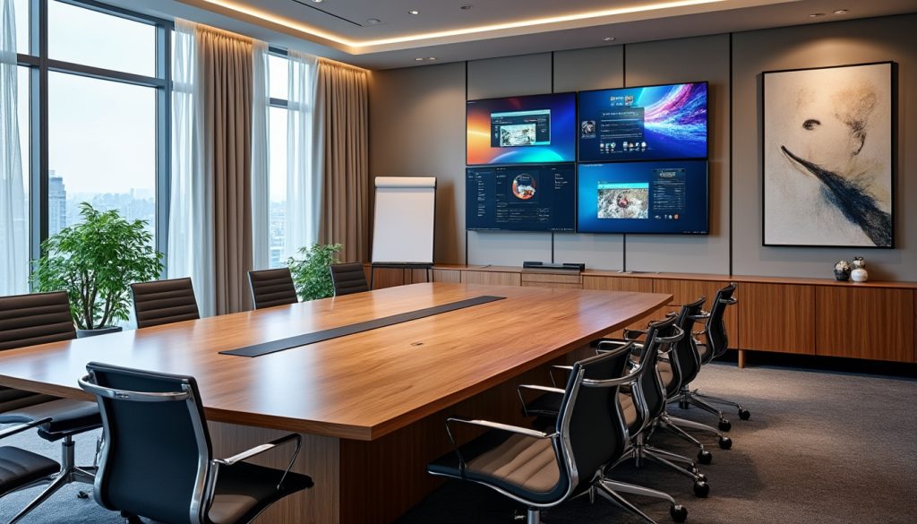 découvrez comment les écrans connectés transforment les salles de conférence d’hôtel en espaces interactifs et innovants pour des réunions efficaces et connectées.