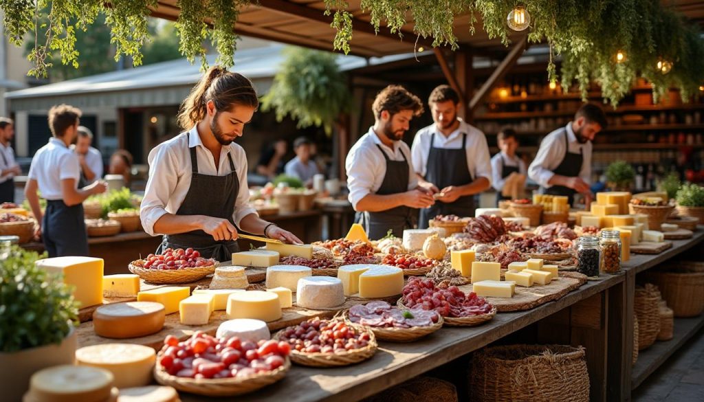 découvrez nos fromagers et charcutiers locaux engagés dans des circuits courts maîtrisés pour des produits frais, authentiques et de qualité, directement du producteur à votre assiette.