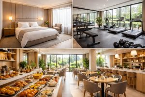 découvrez comment rénover un hôtel en intégrant des chambres design, une literie simmons de qualité, une salle de sport équipée et un espace petit-déjeuner moderne pour offrir un confort optimal à vos clients.